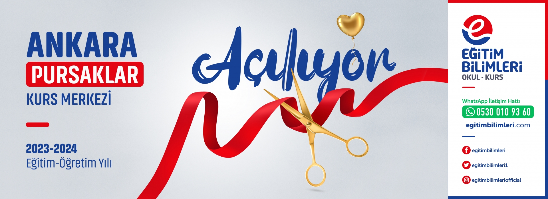 Ankara Pursaklar Kurs Merkezi Açılıyor